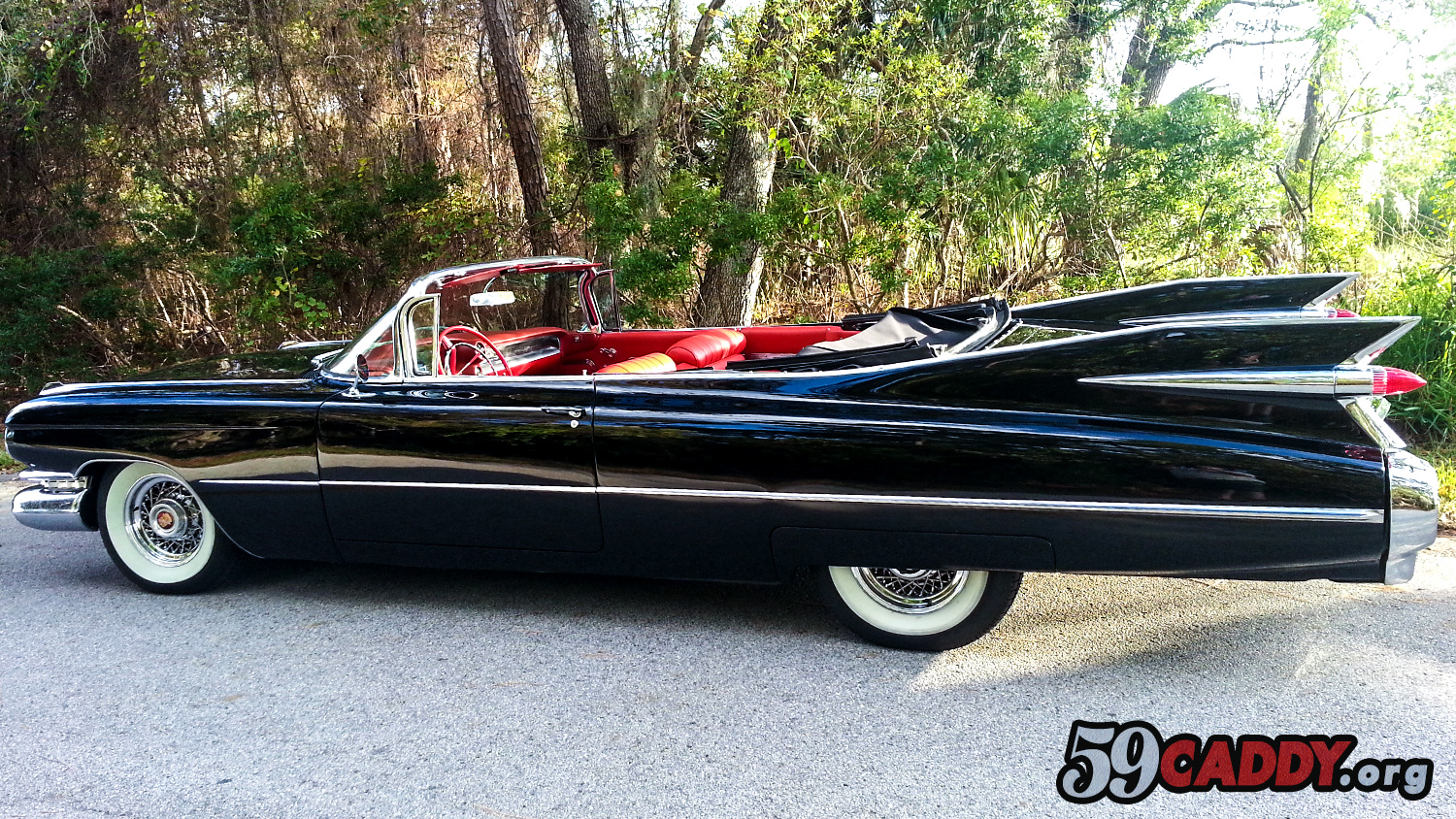 Black 1959 Cadillac Convertible For Sale Black 59 Caddy 1959 Black Cadillac Series 62 Convertible For Sale